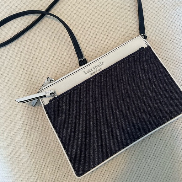 Kate Spade Denim Cross Body Bag - Picture 2 of 4